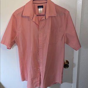Salmon/Pink Button Up Shirt